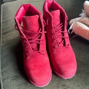 Timberland Bold Red Boots